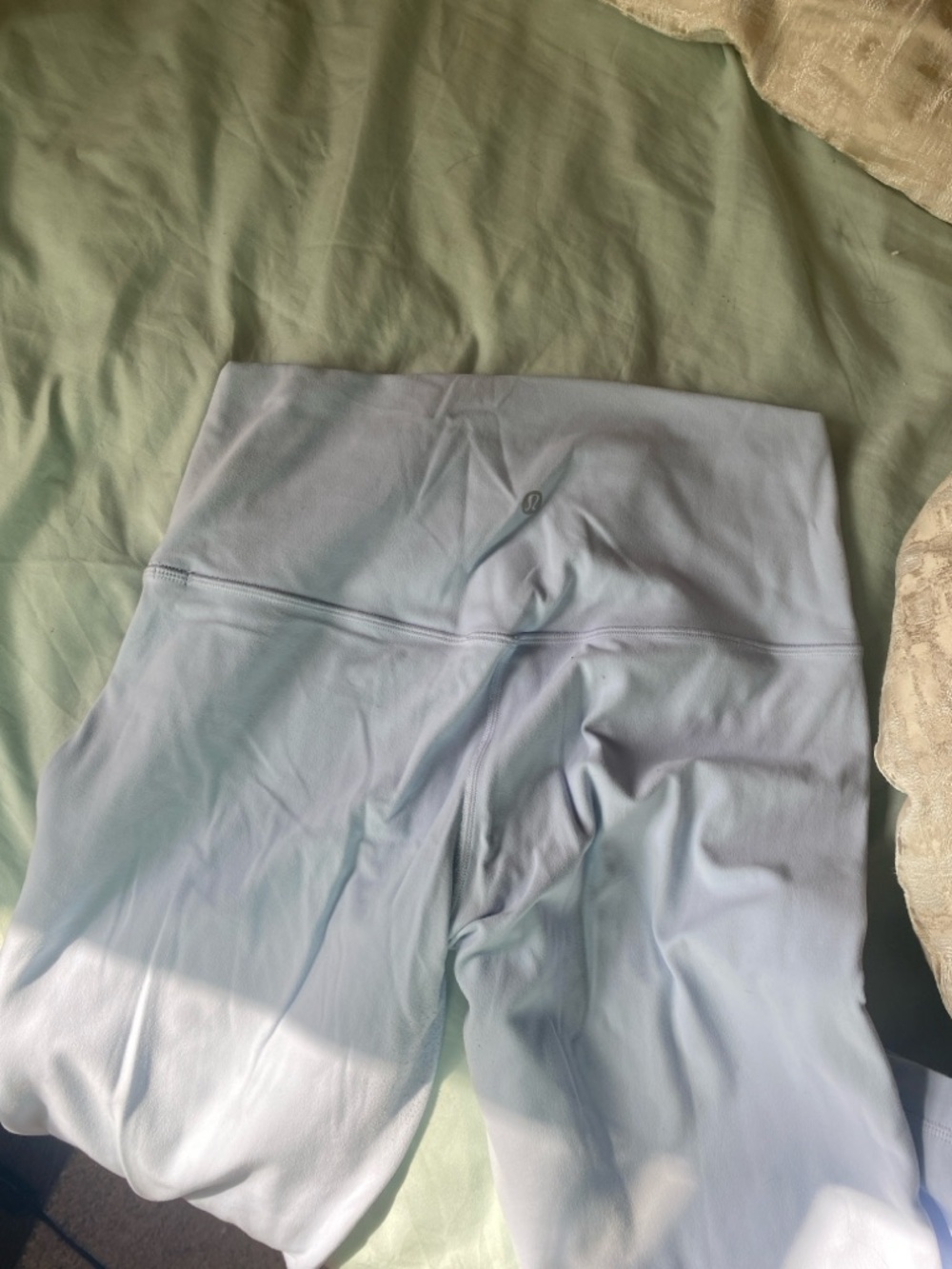 lululemon athletica Light Blue High-Rise Kids Biker Shorts